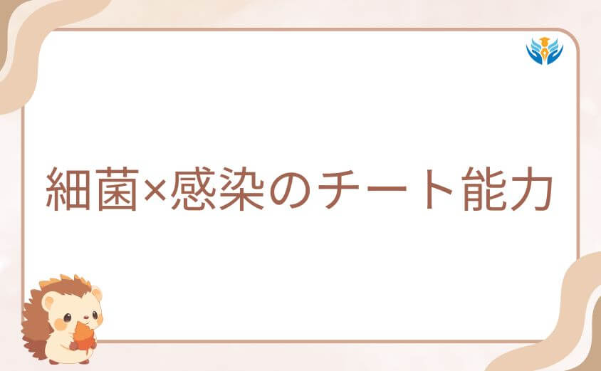 細菌×感染のチート能力|強すぎる戦闘スタイルを解説