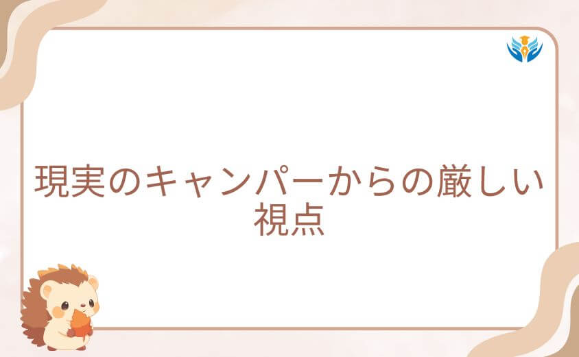 ソロキャンプのマナー違反へのイライラ!現実のキャンパーからの厳しい視点